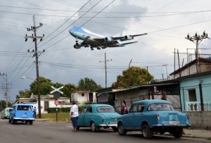 Cuba_AirForce_One_Overflies